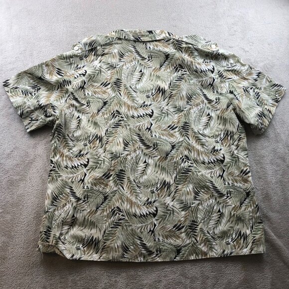 Tapestry Womens Shirt Size 22W Short Sleeve Button Up Hawaiian Classic Beach - Picture 9 of 9